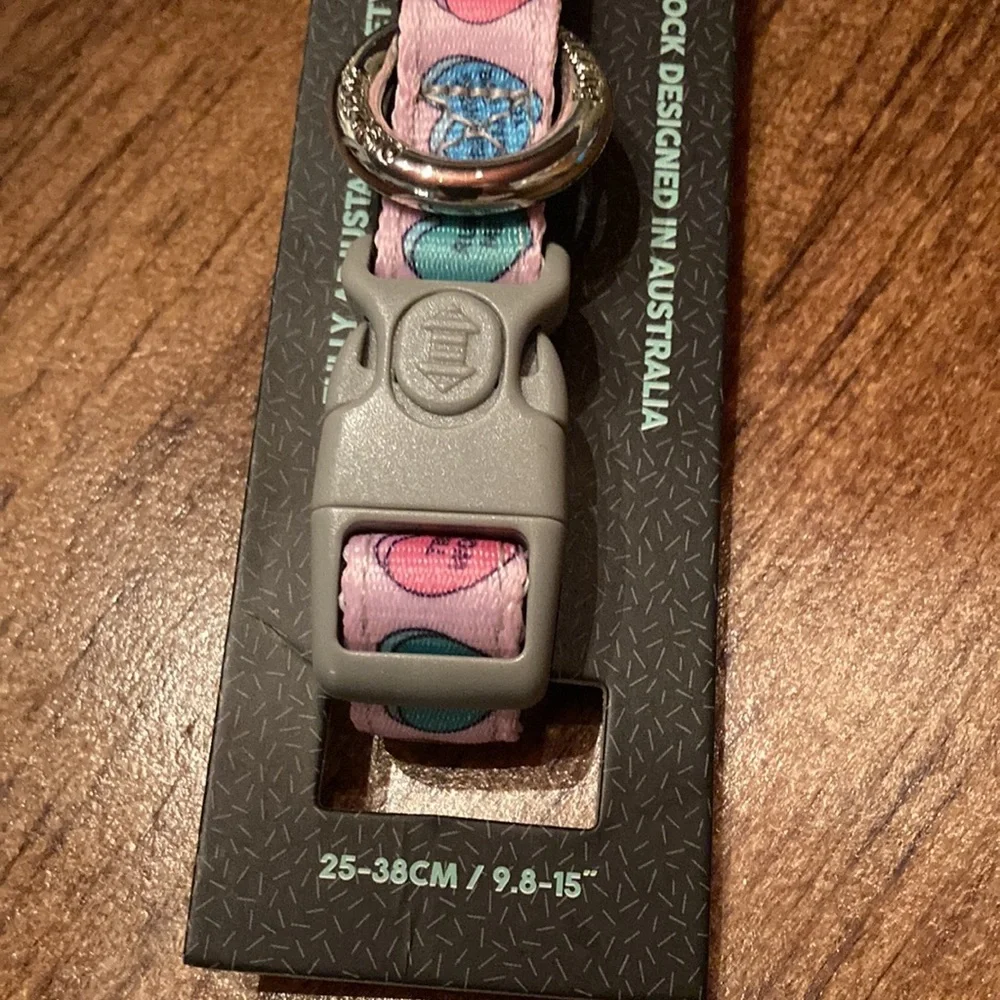 Puppy Dog Collar Colorful Conversation Love Hearts Size S Cute New